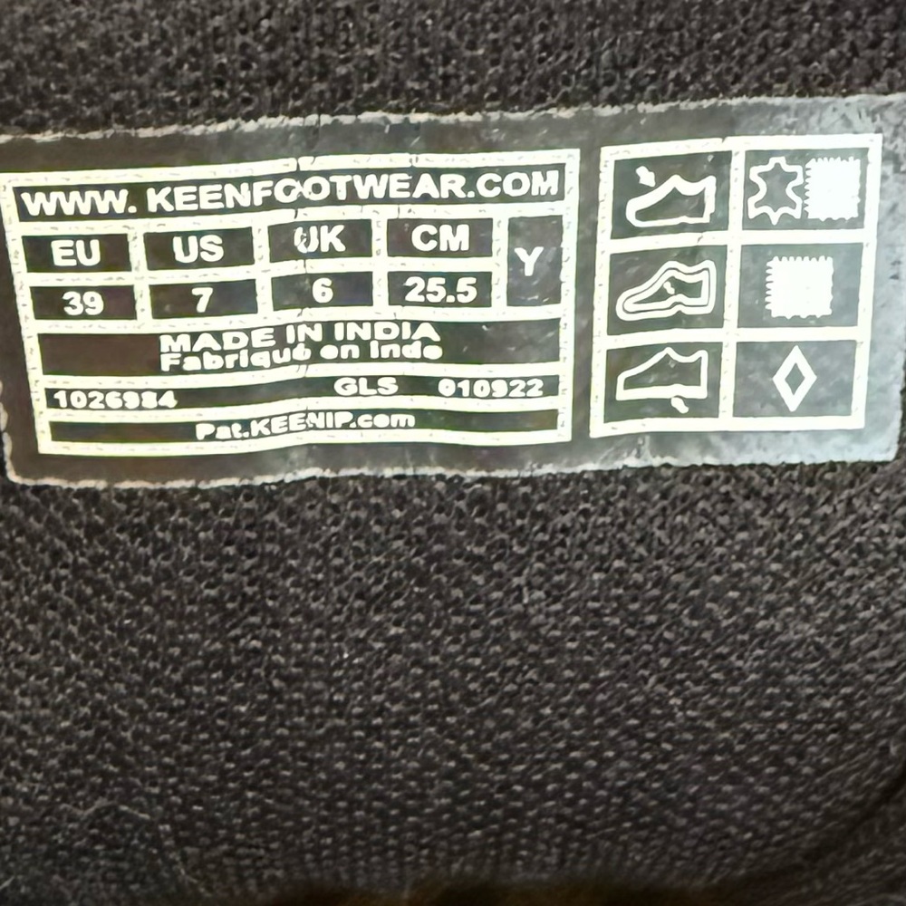 Keen Targhee III WP Low Men’s 7 Women’s 8.5 Bungee Cord Brn Hiking Shoes - Picture 8 of 8